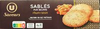 Biscuits Sablés saveur rhum raisins