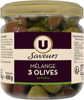 Mélange 3 olives au pistou