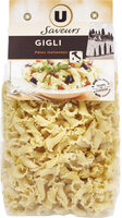 Pâtes gigli nature sachet 500g