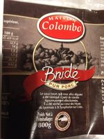Saucisson Sec Bride 800g Pur Porc Maison Colombo