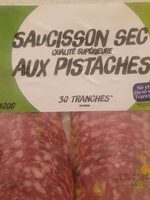 Saucisson sec aux pistaches