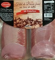 Filet de bacon fumé au bois de hêtre