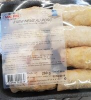 8 Mini Nems porc