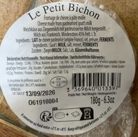 Camembert chèvre