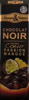 Chocolat Noir 70% Fourre Coeur Passion Mangue