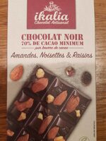Chocolat noir 70% cacao