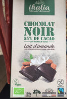 Dark chocolate almond milk