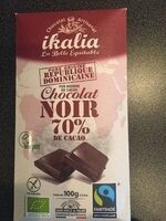 Tablette Chocolat Noir 70% Cacao