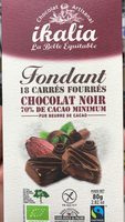 Chocolat noir 70%