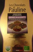 Assortiment chocolat noir et au lait
