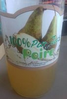 100% jus de poire