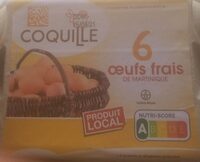 6 Oeufs frais de la Martinique