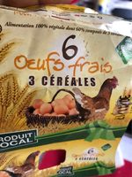6 Œufs Frais 3 Céréales