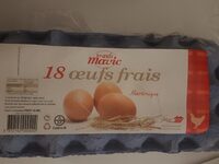 18 oeufs Frais Martinique