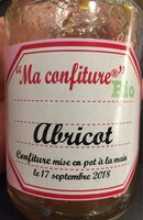 Ma confiture bio abricot