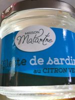 Rillette de sardines