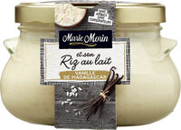 Riz au lait à la vanille de Madagascar