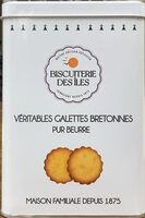 Véritable galettes bretonnes pu beurre