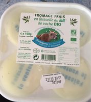 Fromage Frais en Faisselle au Lait de Vache Bio