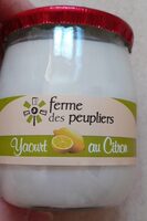 Yaourt au citron