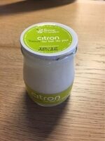 Yaourt au lait citron