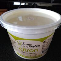 Yaourt brassé citron