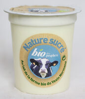 Nature bio brassé nature sucré