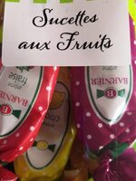Sucettes aux fruits