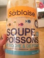 La Sablaise, Soupe de poissons fraiche, la bouteille de