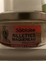 Rillettes Maquereaux échalotes