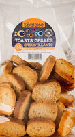 Toasts grillés croustillants