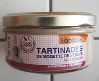 Tartinades de Mogettes de Vendée au jambon