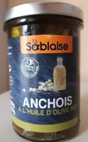 Anchois a l l'huile d'olive Bio