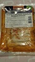 Filets d'anchois marinés bouquet d'orient