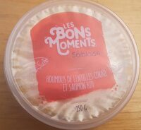 Houmous de lentilles corail et saumon bio