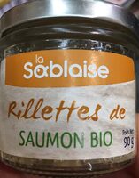 Rillettes de saumon bio