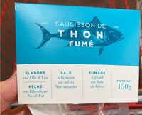 Saucisson de thon germon fumé