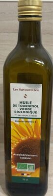 Huile tournesol vierge biologique