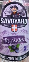 Saucisson sec Myrtilles