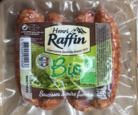 Saucisses à cuire fumées