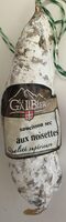 Saucisson sec aux noisettes