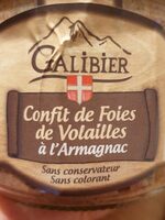 Confit de foies de volaille