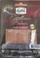 Saucisson sec porc et boeuf