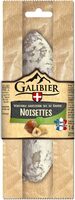 Saucisson sec de savoie aux noisettes