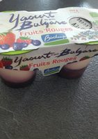 Yaourt Bulgare Fruits Rouges Brasse Aux Fruits