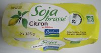 Soja brassé saveur Citron au Bifidus Bio