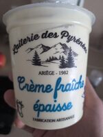Creme fraîche au lait de vache