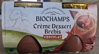 Crème dessert brebis chocolat
