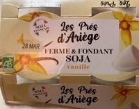 Ferme et fondant soja vanille
