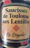 Saucisse de Toulouse aux lentilles